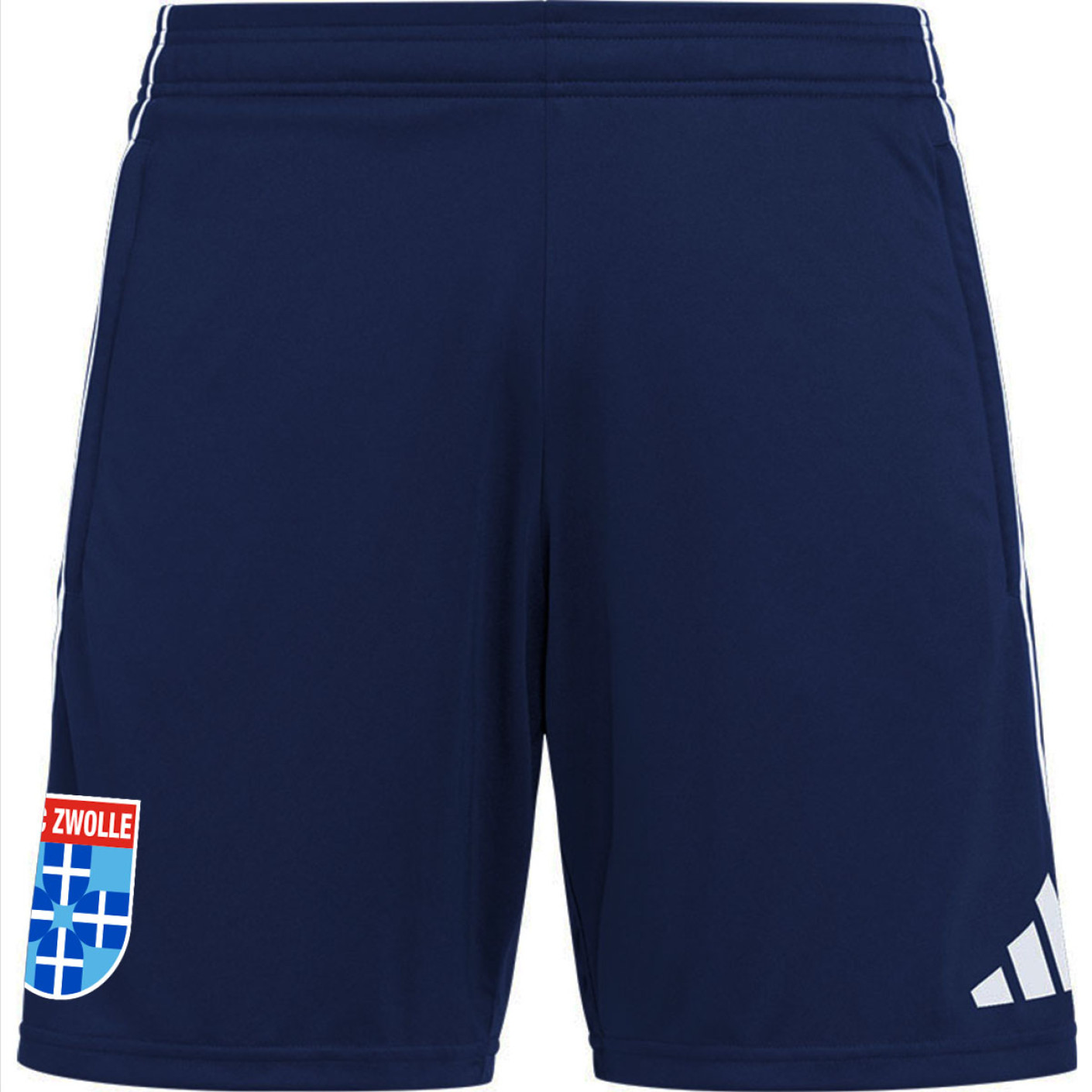 Pantalons d'entraînement adidas PEC Zwolle 2026-2027 pour Enfants, bleu foncé