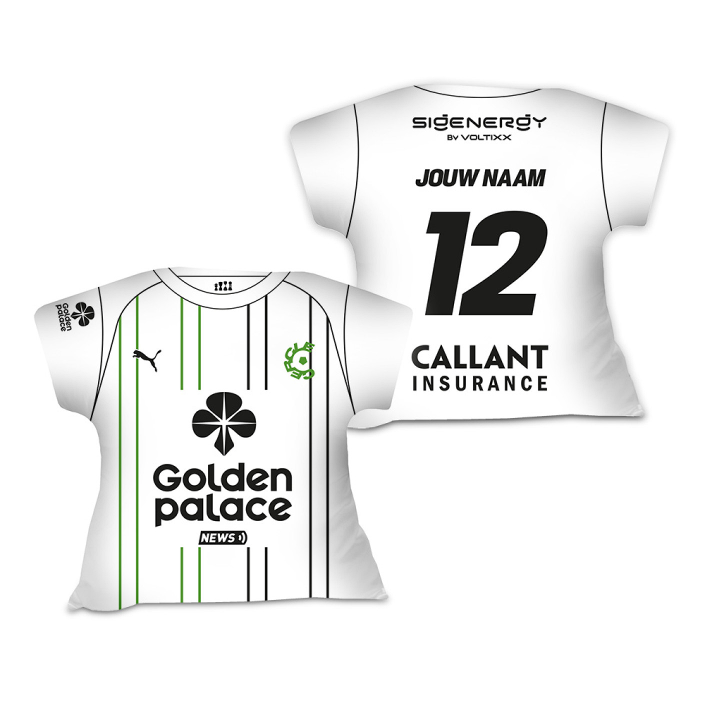 Chemise d'extérieur en jersey du Cercle Bruges 2026-2027 personnalisée