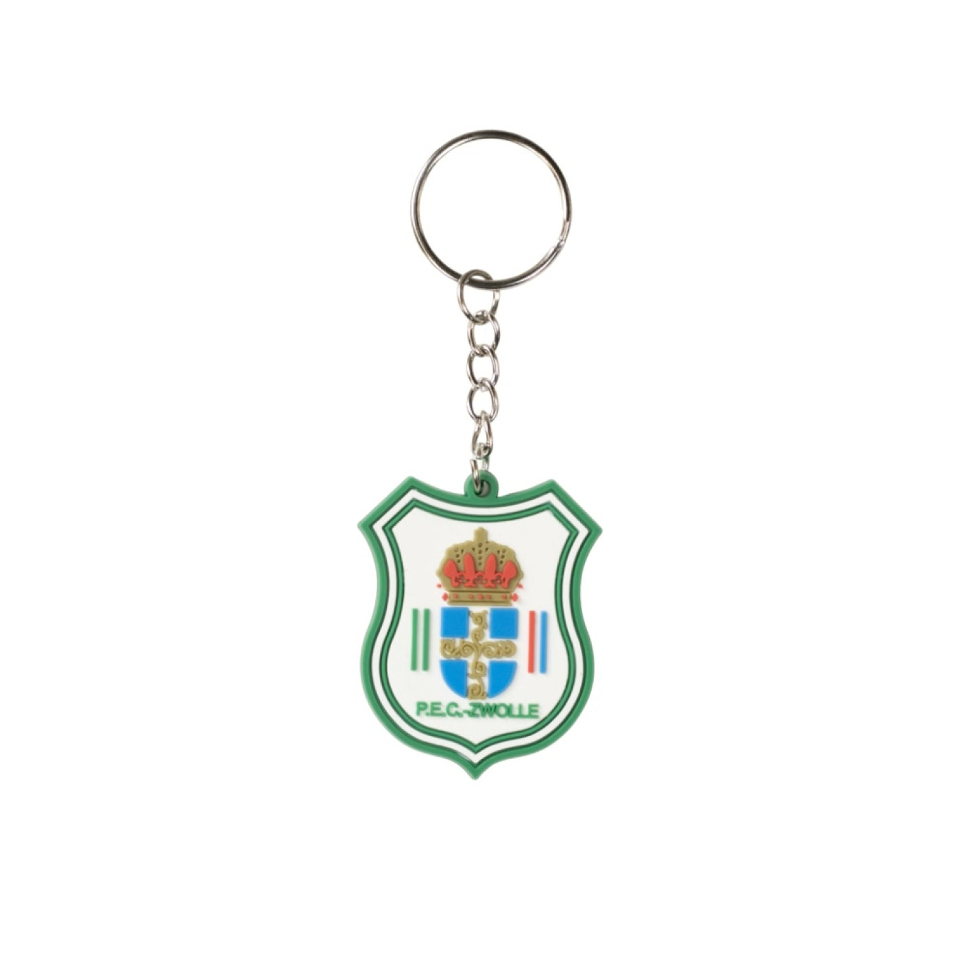 Porte-clés en caoutchouc avec logo PEC Zwolle Retro Club