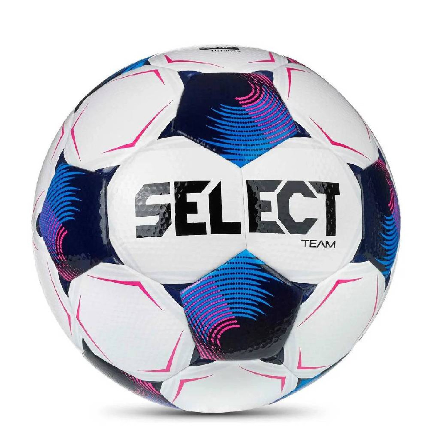 Select Team V26 Voetbal Maat 3 Wit Blauw Felroze
