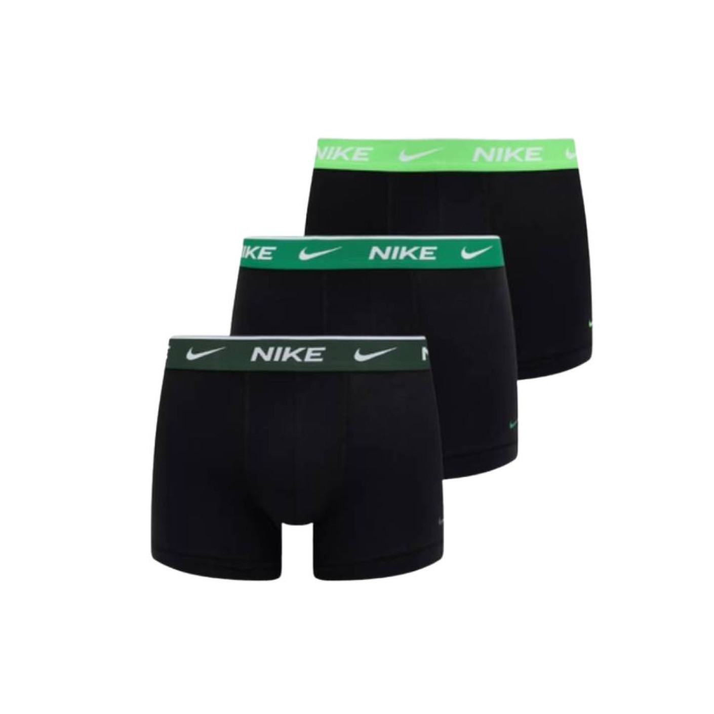 Nike Dri Fit Essential Cotton Stretch Boxershort Trunk 3-Pack Barley