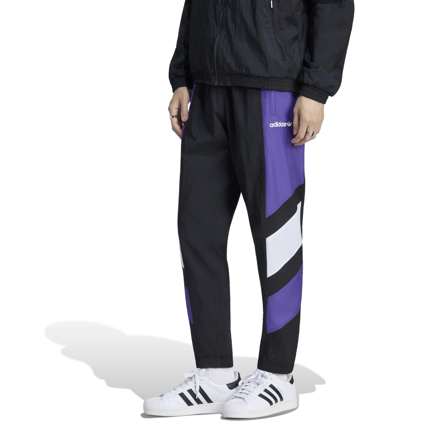 adidas Real Madrid EQT Trainingsbroek 2026-2027 Zwart Paars Wit
