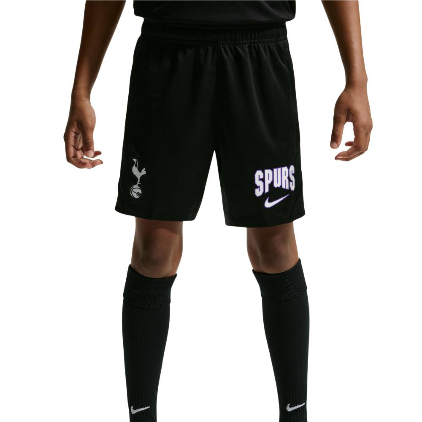 Nike Tottenham Hotspur Strike Trainingsbroekje 2026-2027 Kids Zwart Wit