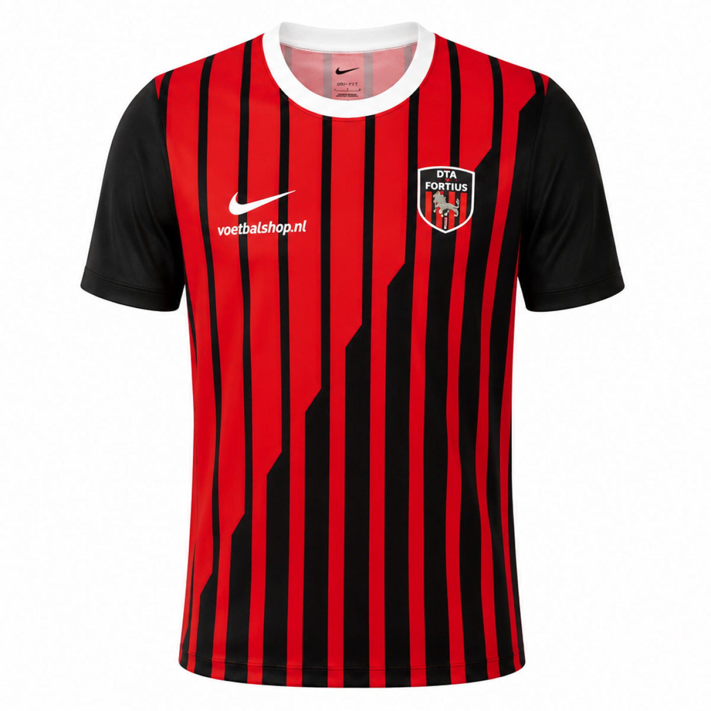 DTA Thuisshirt Rood Zwart