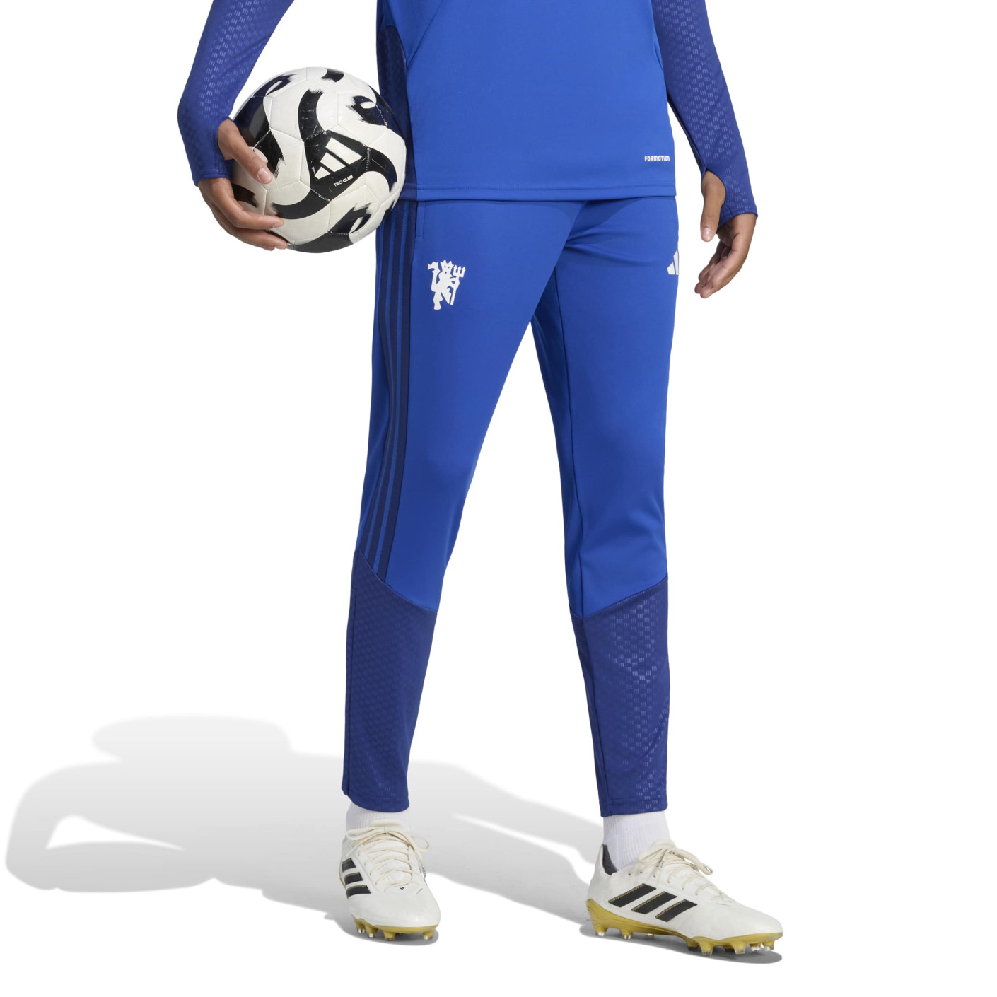 adidas Manchester United Europees Trainingsbroek 2026-2027 Donkerblauw Wit