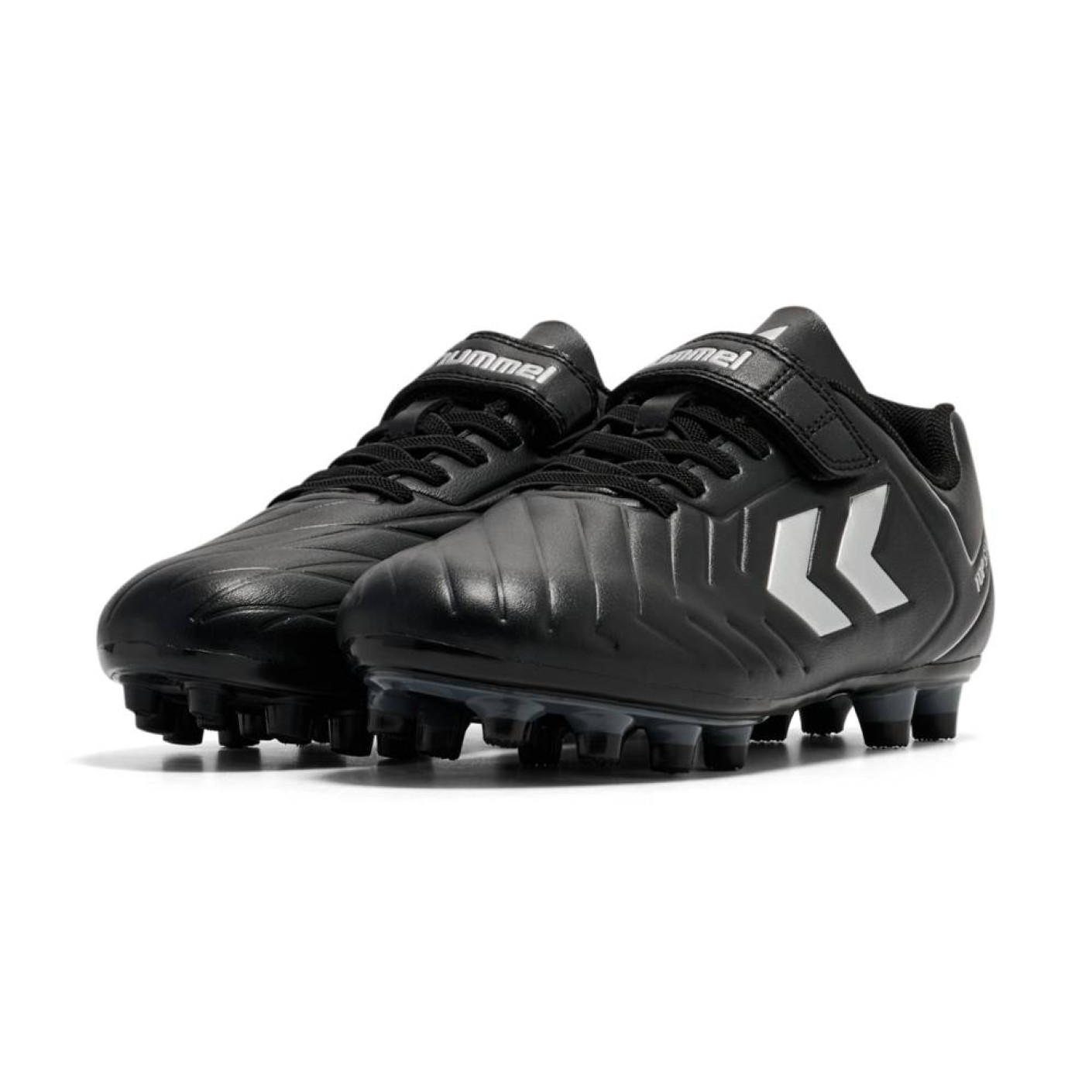 hummel TOP STAR VC 2.0 Gras Voetbalschoenen (FG) Kids Zwart Wit