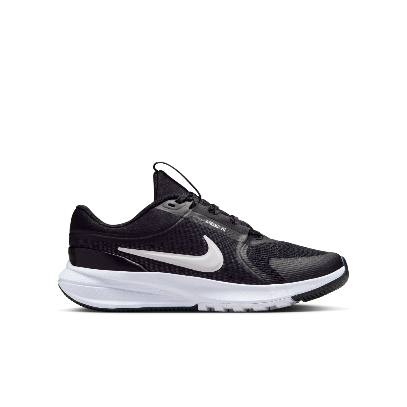 Nike Star Runner 5 Chaussures de Running Enfants Noir Blanc Blanc