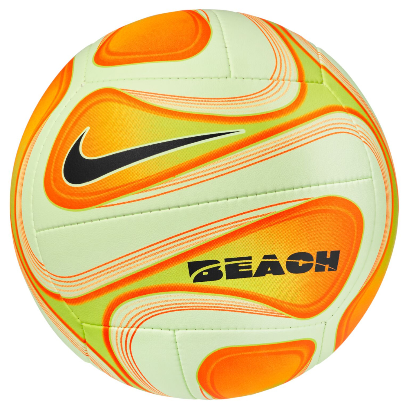 Nike Beach Volleybal Deflated Taille 5 Vert Clair Orange Noir