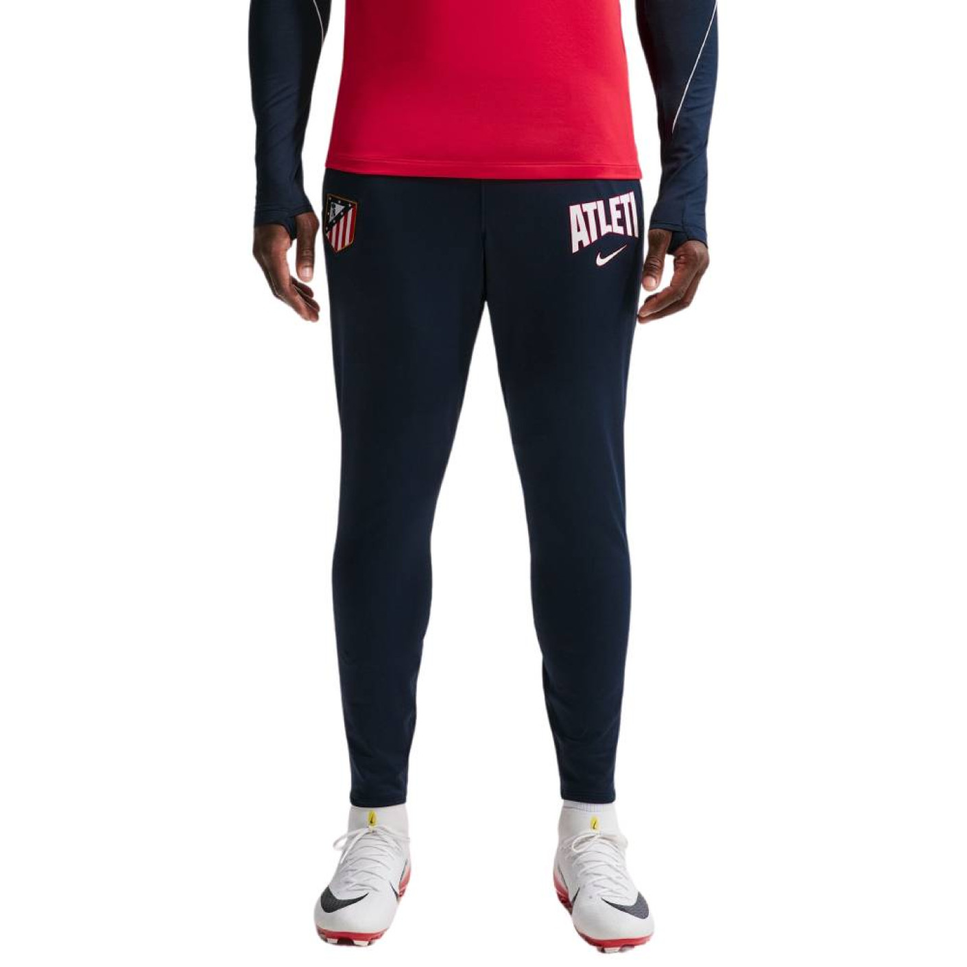 Pantalon d'entraînement Nike Atletico Madrid Strike 2026-2027 bleu foncé blanc