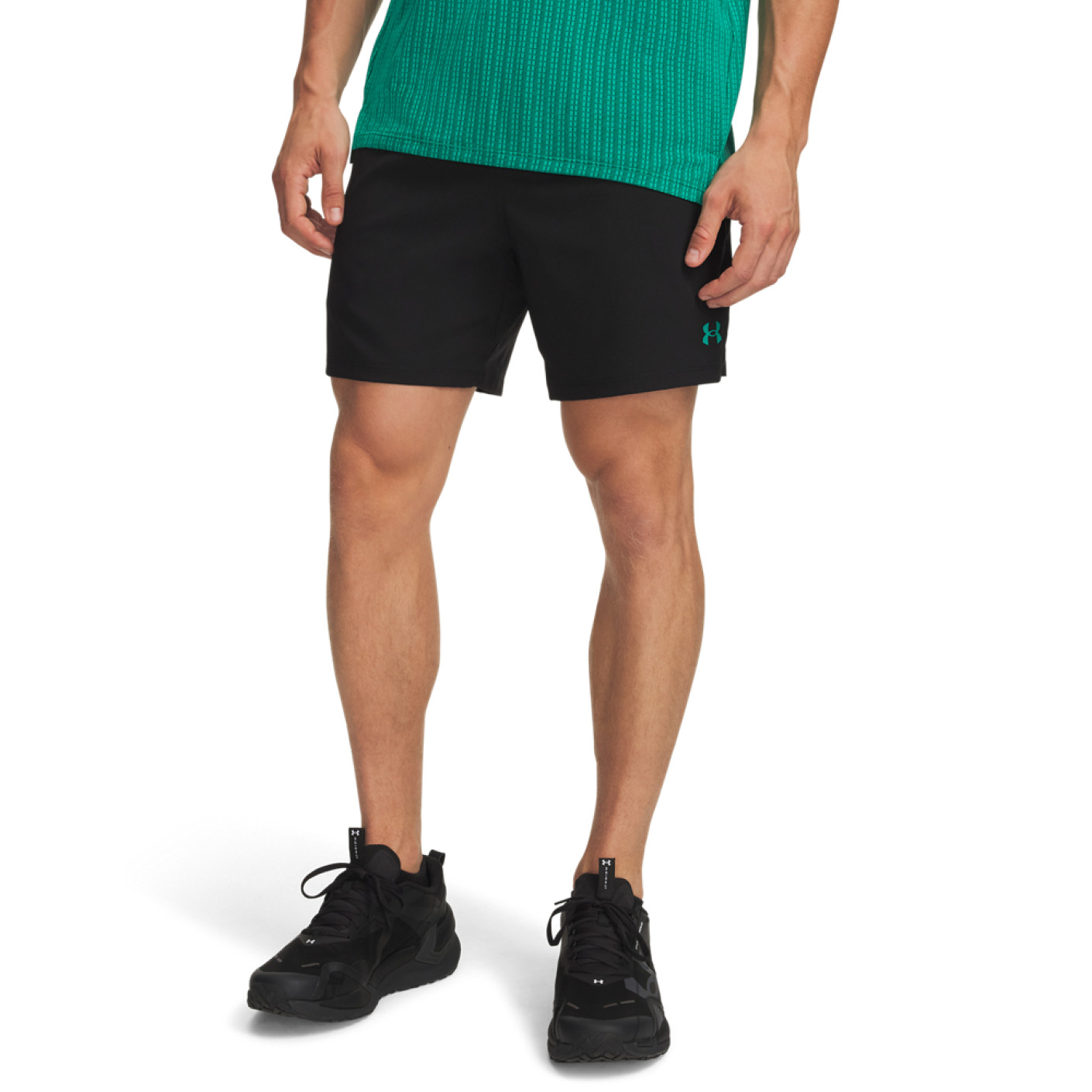 Under Armour Vanish Woven 2.0 Trainingsbroekje Zwart Turquoise