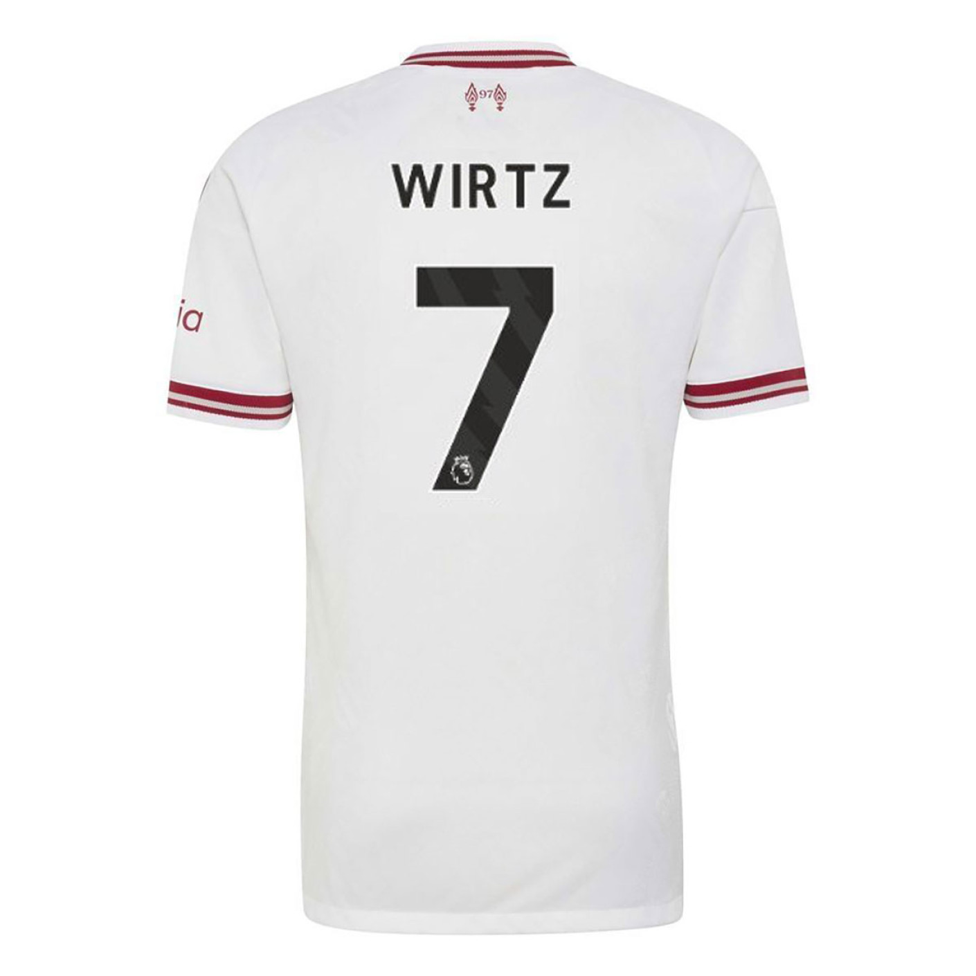Maillot adidas Liverpool Wirtz 7 Away 2026-2027