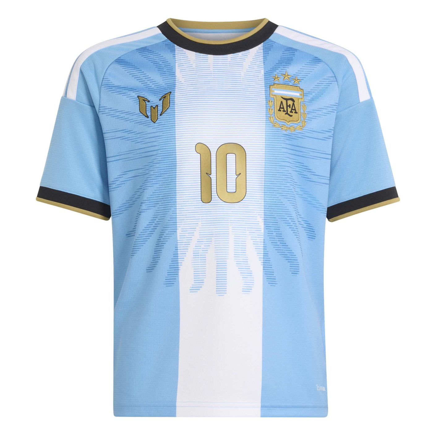 Maillot de compétition adidas Argentina Lionel Messi 10 pour Enfants