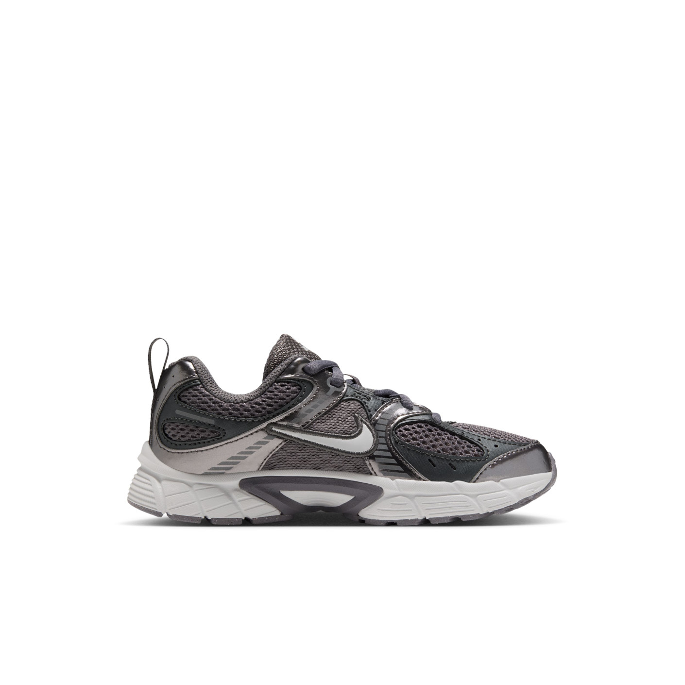 Nike V5 RNR Baskets Tout-Petits Gris Blanc Cassé Iron Grey Metallic Cool Grey