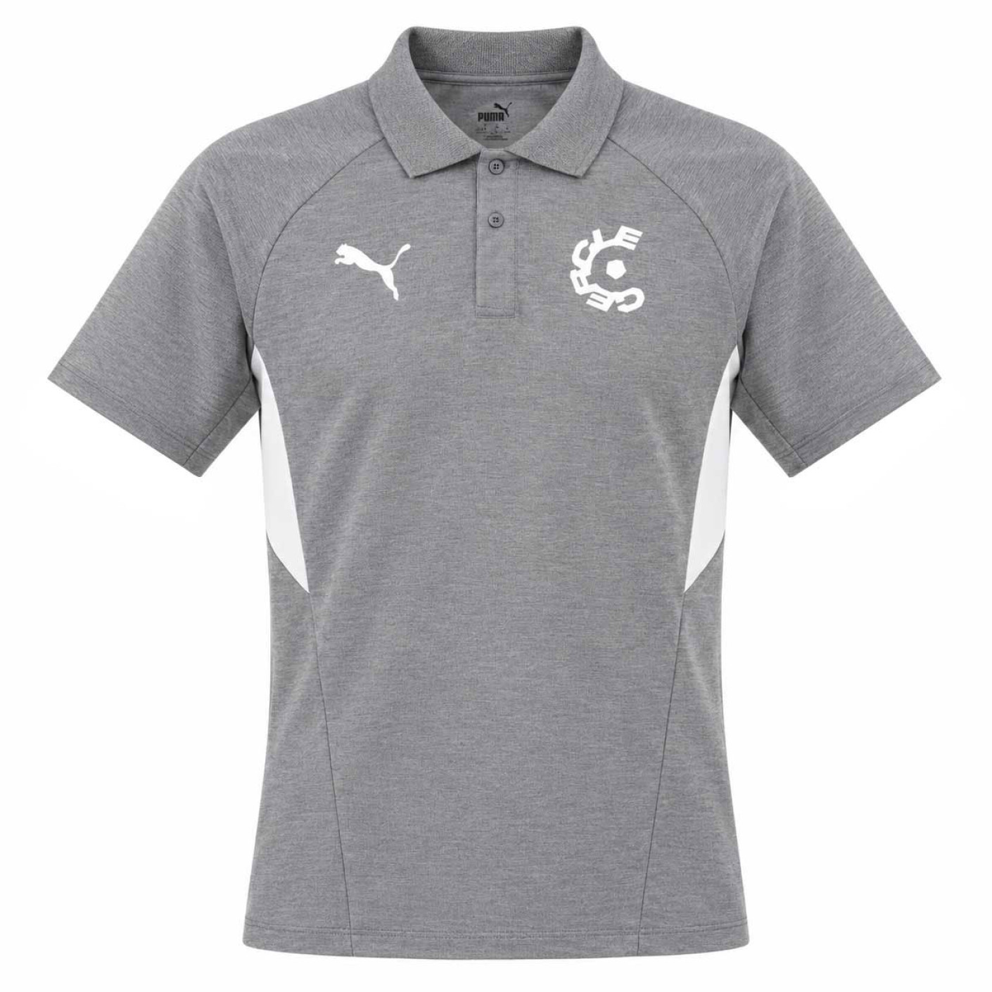 Polo décontracté Puma Cercle Brugge 2026-2027 pour Enfants, gris
