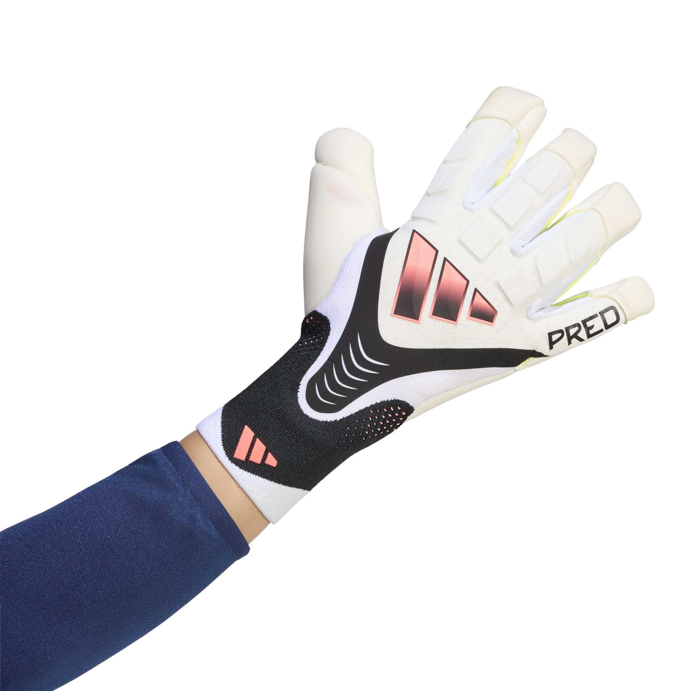 adidas Predator Pro Hybrid Gants de Gardien de But Blanc Noir Rose