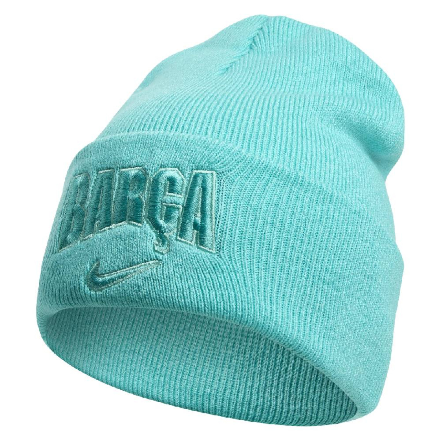 Nike FC Barcelone Peak Bonnet Beanie 2026-2027 Turquoise