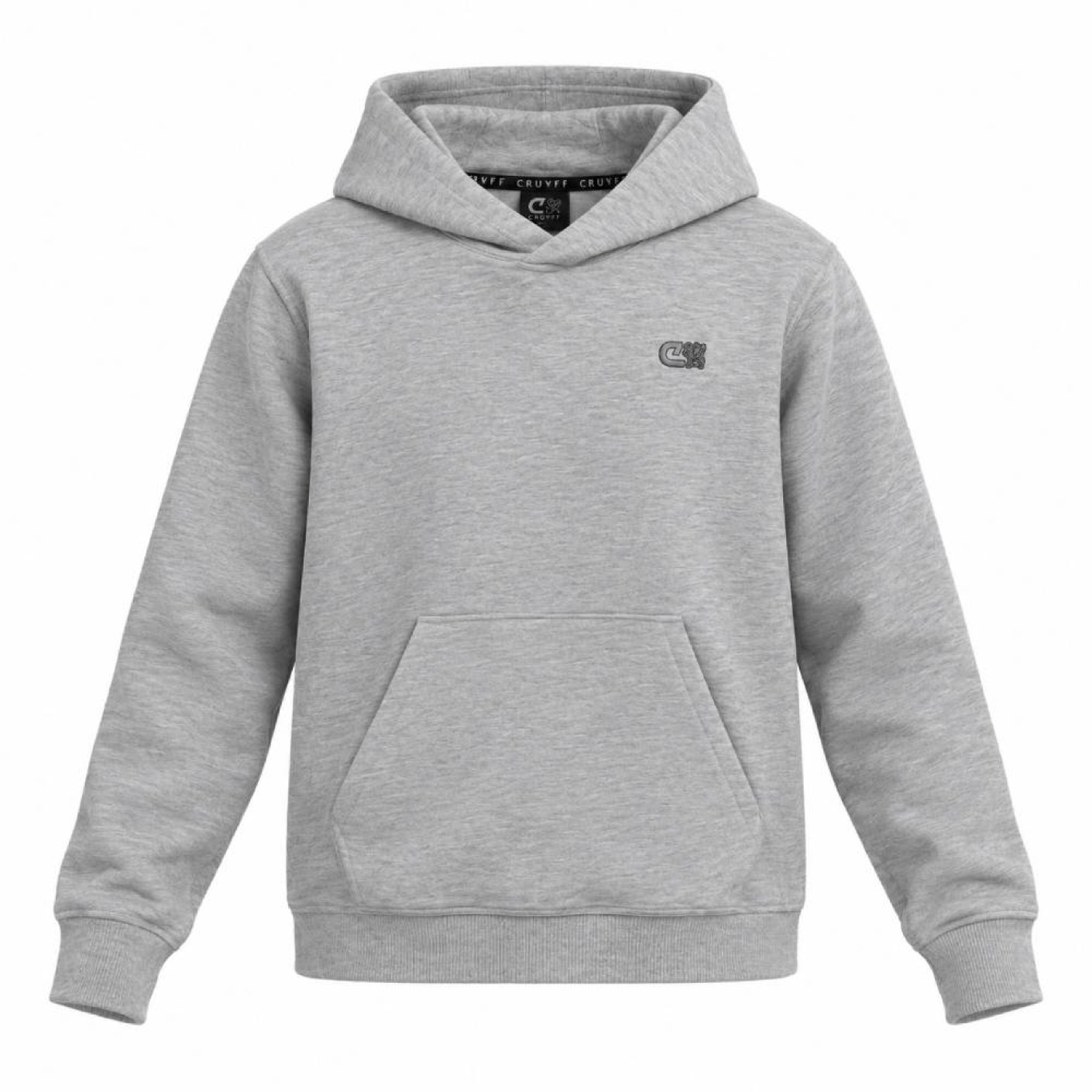 Cruyff Force Hoodie Kids Grijs