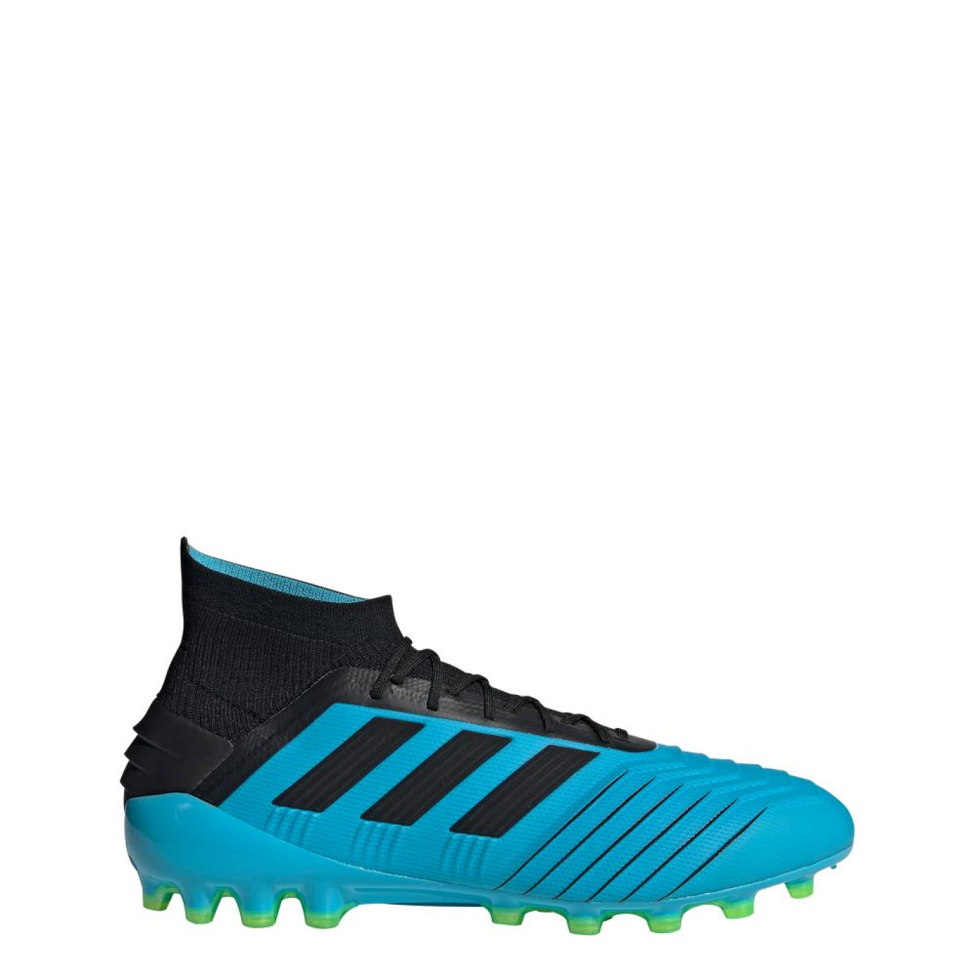 adidas PREDATOR 19.1 AG Kunstgras Voetbalschoenen Blauw Zwart Voetbalshop.be