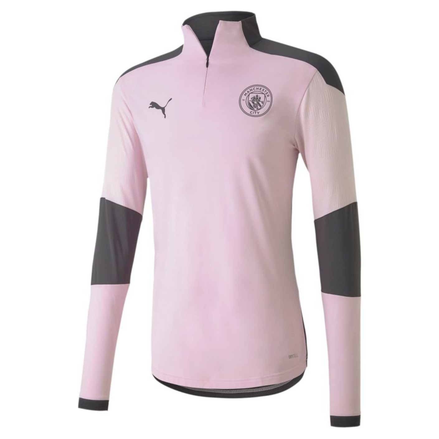 PUMA Manchester City 1/4 Zip Trainingstrui 2020-2021 Paars Asfalt