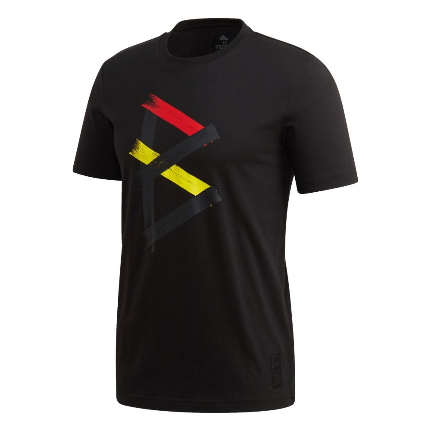 T-Shirt adidas Belgium 2020-2021 Noir Rouge Jaune