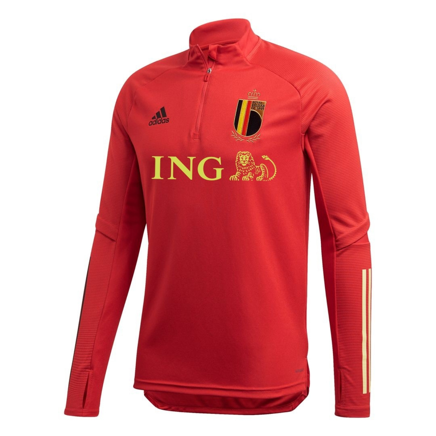 Pull Haut d'Entraînement adidas Belgium 2020 Rouge
