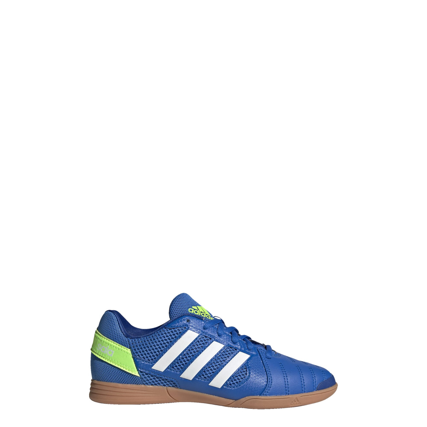 Chaussures de football en salle adidas Top Sala (IN) pour enfant Bleu blanc vert