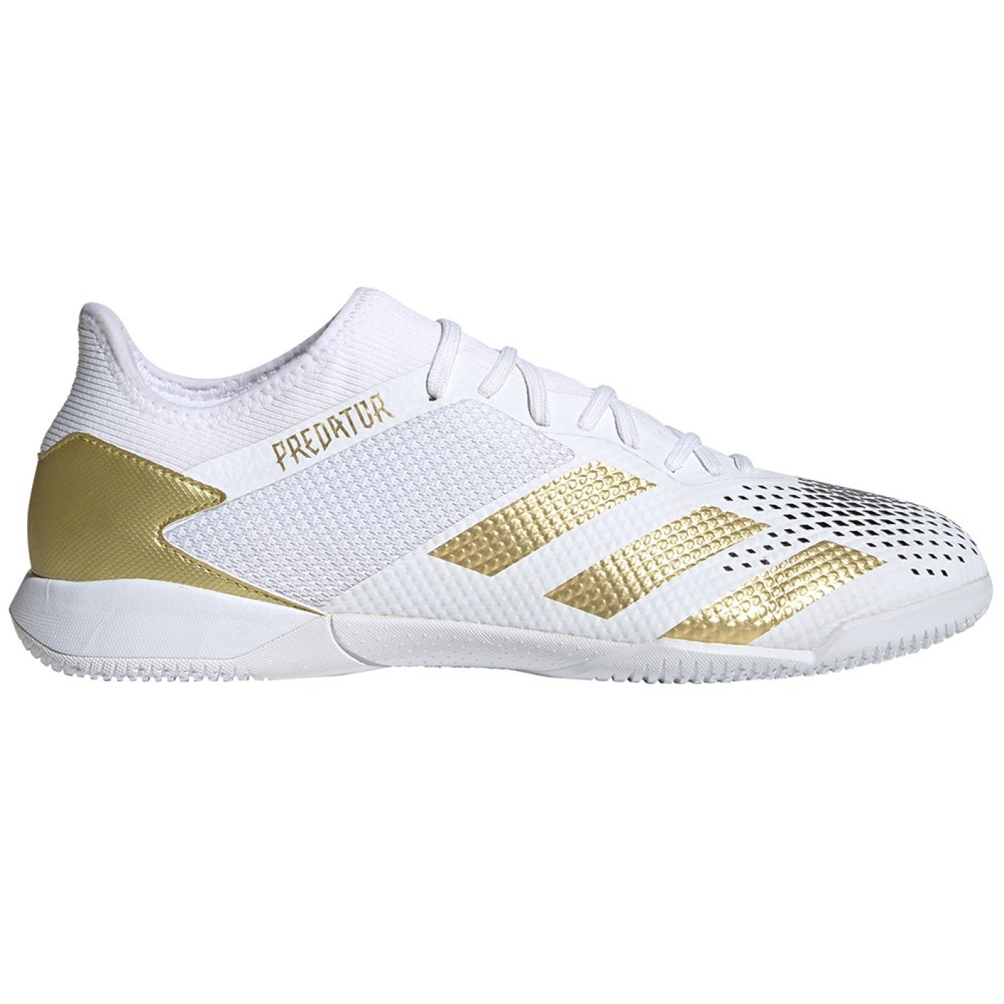 adidas PREDATOR 20.3 L ZAALVOETBALSCHOENEN (IN) Wit Goud Zwart