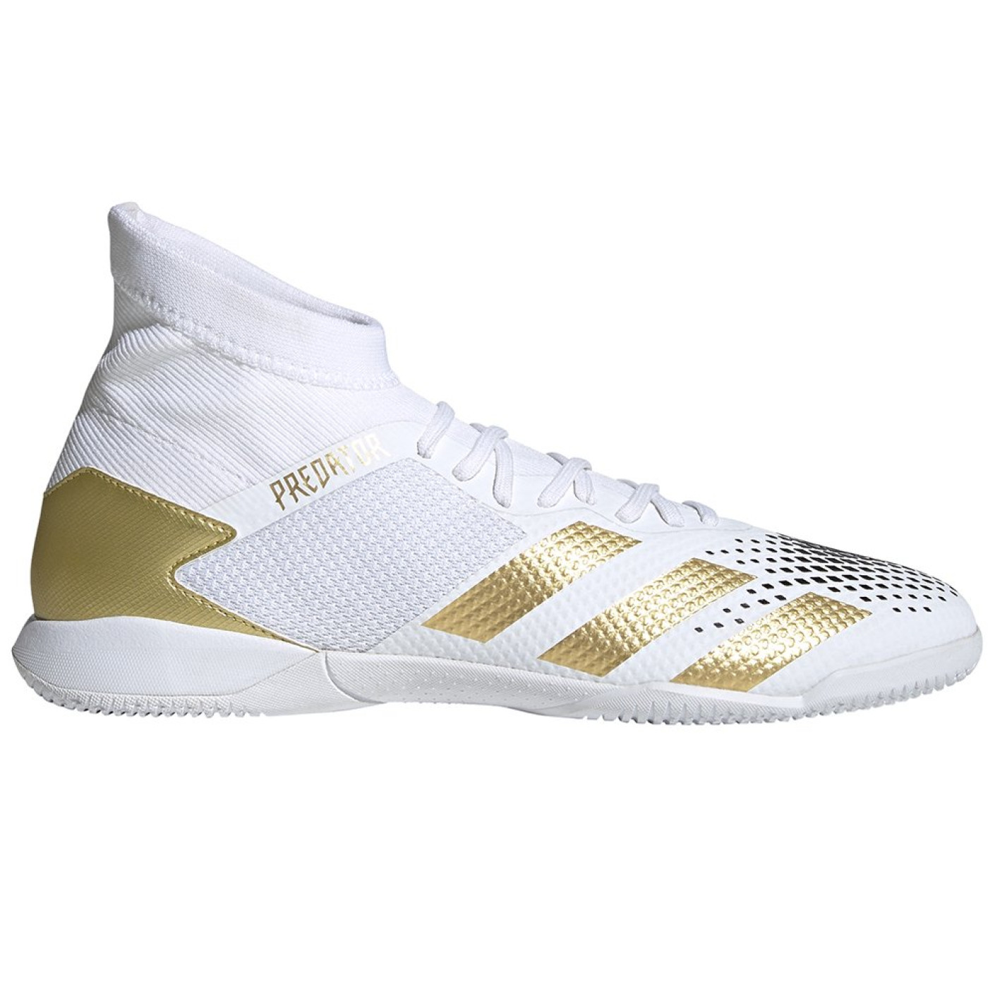 adidas PREDATOR 20.3 Zaalvoetbalschoenen (IN) Wit Goud - Voetbalshop.be
