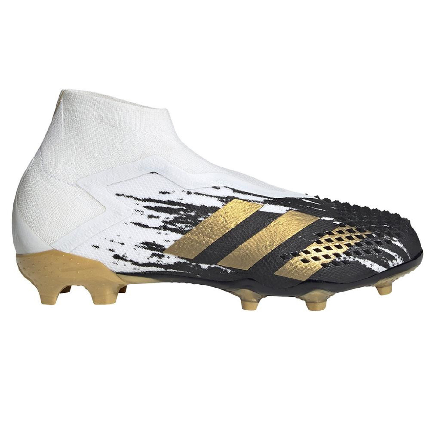 adidas PREDATOR MUTATOR 20+ GRAS VOETBALSCHOENEN (FG) Kids Wit Goud Zwart