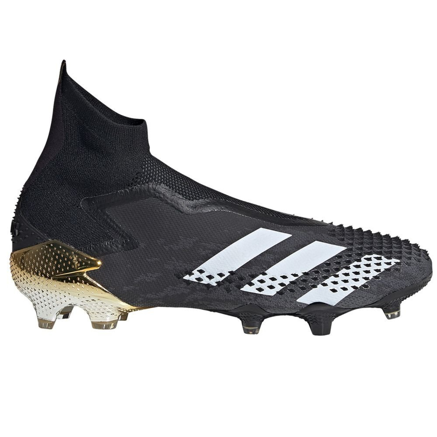 adidas PREDATOR MUTATOR 20+ GRAS VOETBALSCHOENEN (FG) Zwart Wit Goud