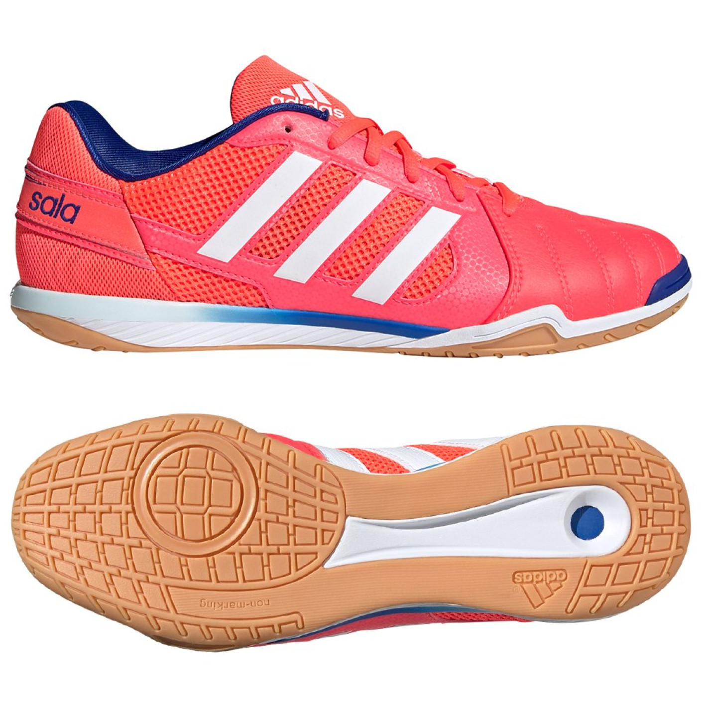 adidas Top Sala (IN) Roze Blauw - Voetbalshop.be