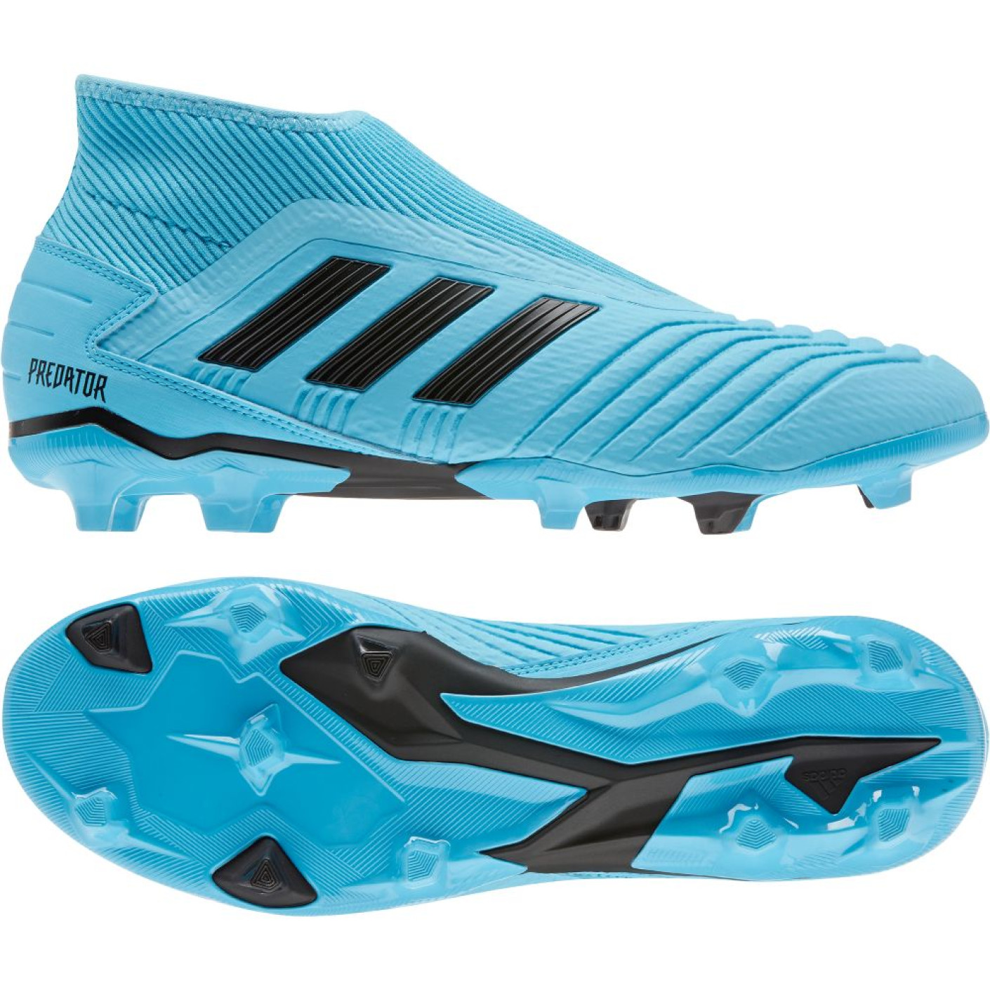 adidas PREDATOR 19.3 LL Gras Voetbalschoenen (FG) Blauw Zwart