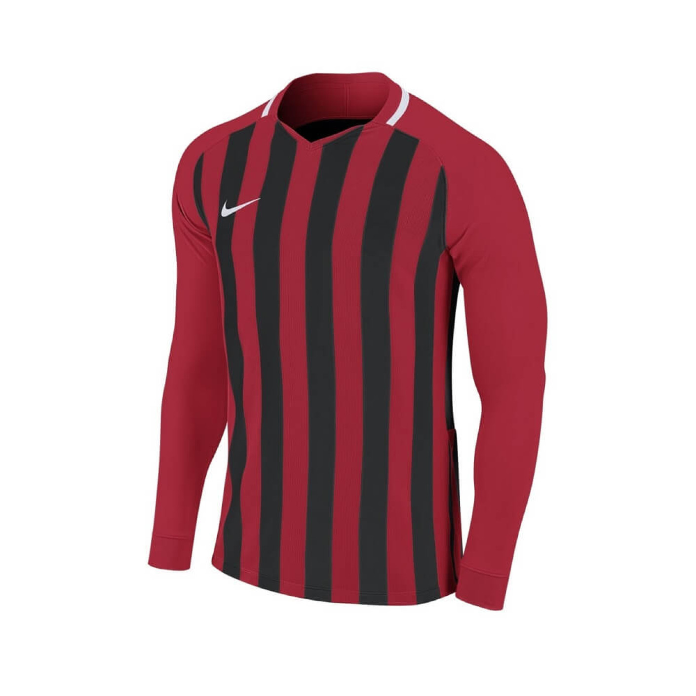 Nike Stripe Division III Voetbalshirt Lange Mouwen University Red