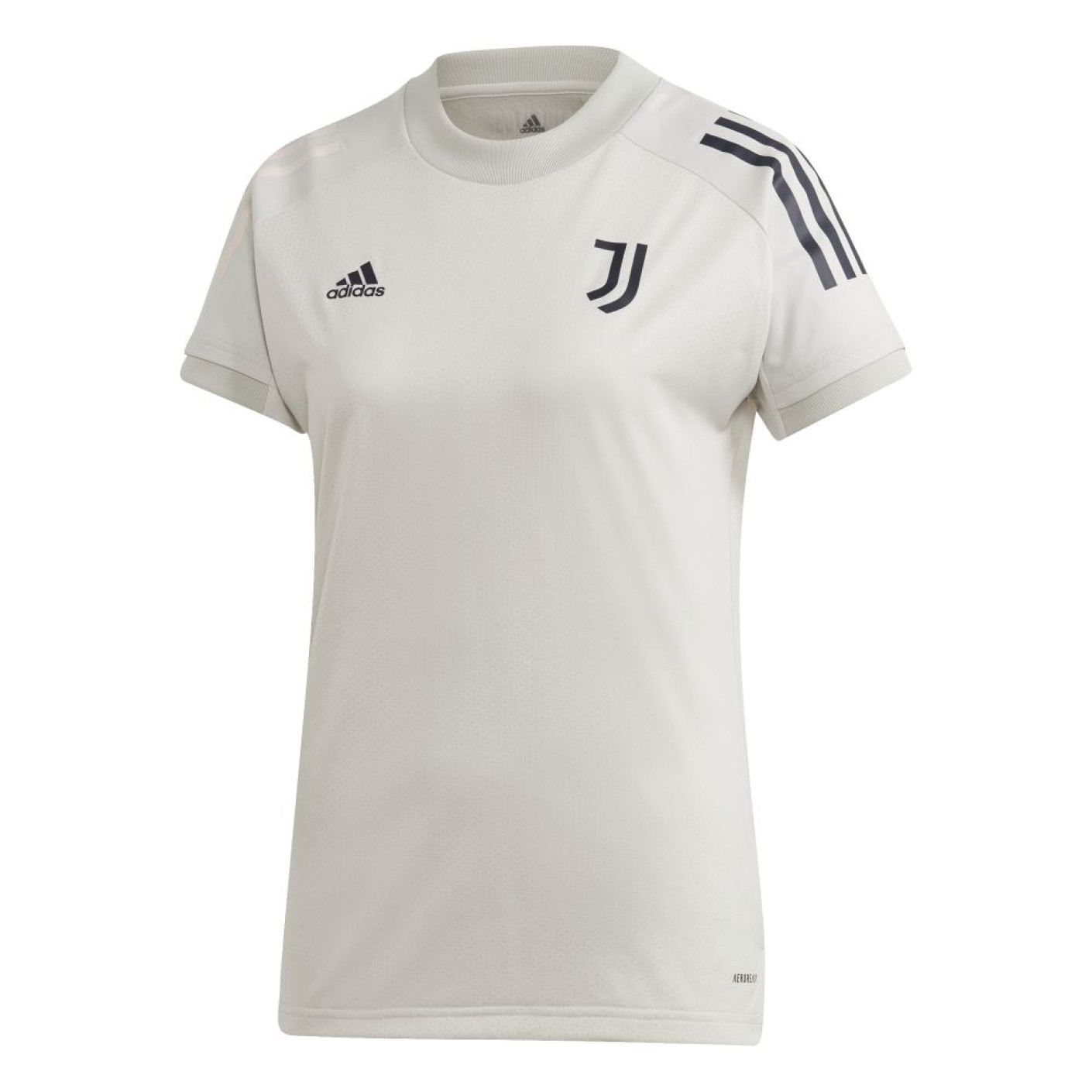adidas Juventus Trainingsshirt 2020-2021 Vrouwen Lichtgrijs Donkerblauw