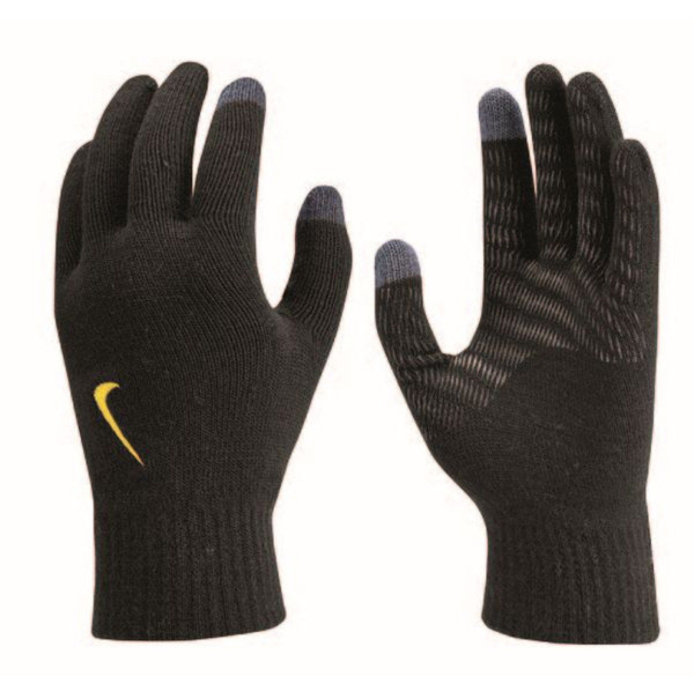 Nike Knitted Tech Grip Handschoenen Black Volt Kids