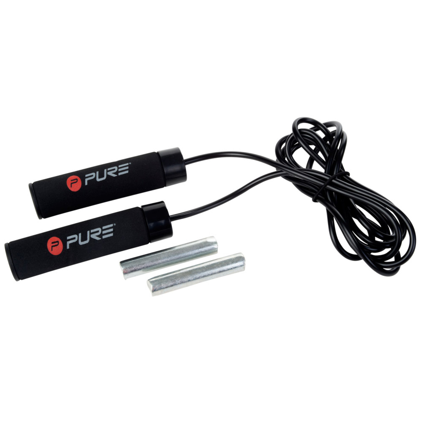 Pure 2I Weighted Jumprope Black