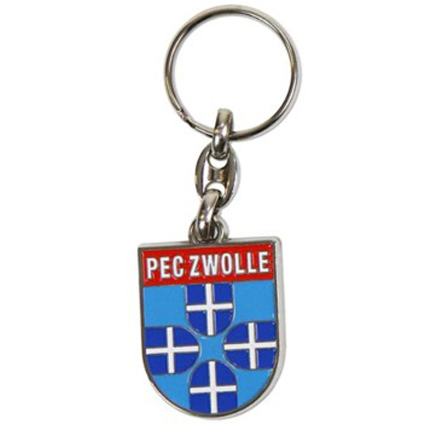 Porte-clés PEC Zwolle chromé
