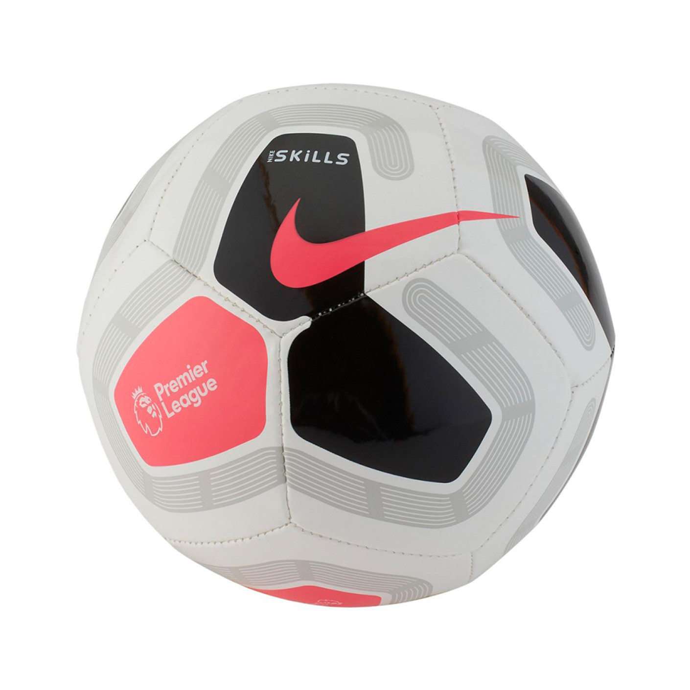 Nike Premier League Skills Mini Voetbal Wit Zwart Grijs