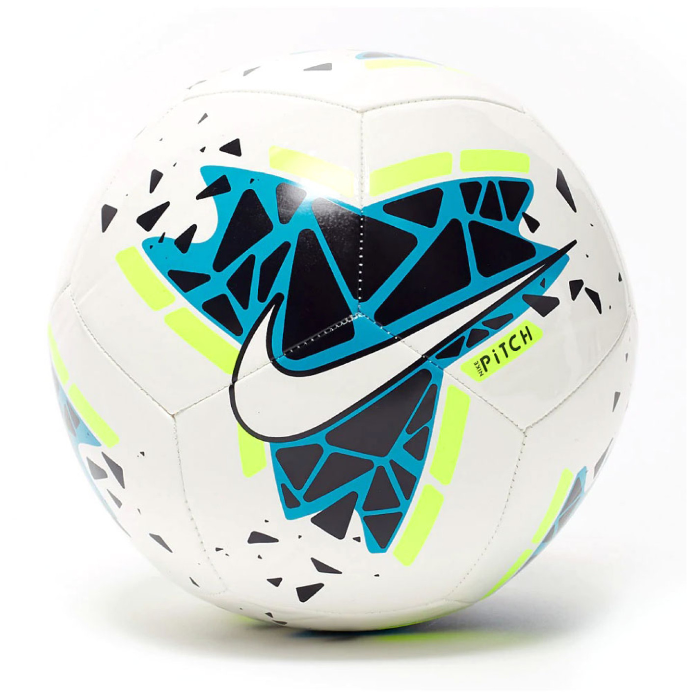 Nike Pitch Voetbal Wit Donkerblauw Volt