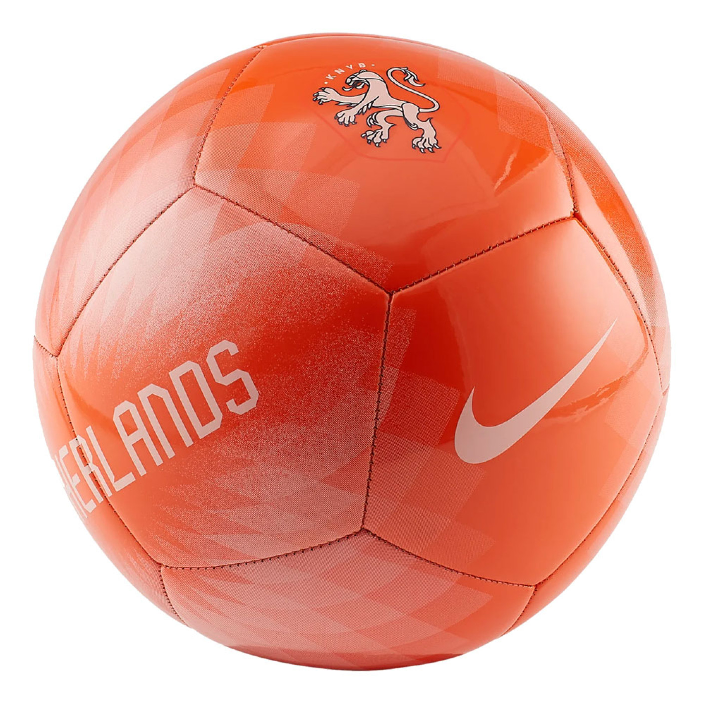 Nike Nederland Pitch Voetbal Oranje Zwart Wit