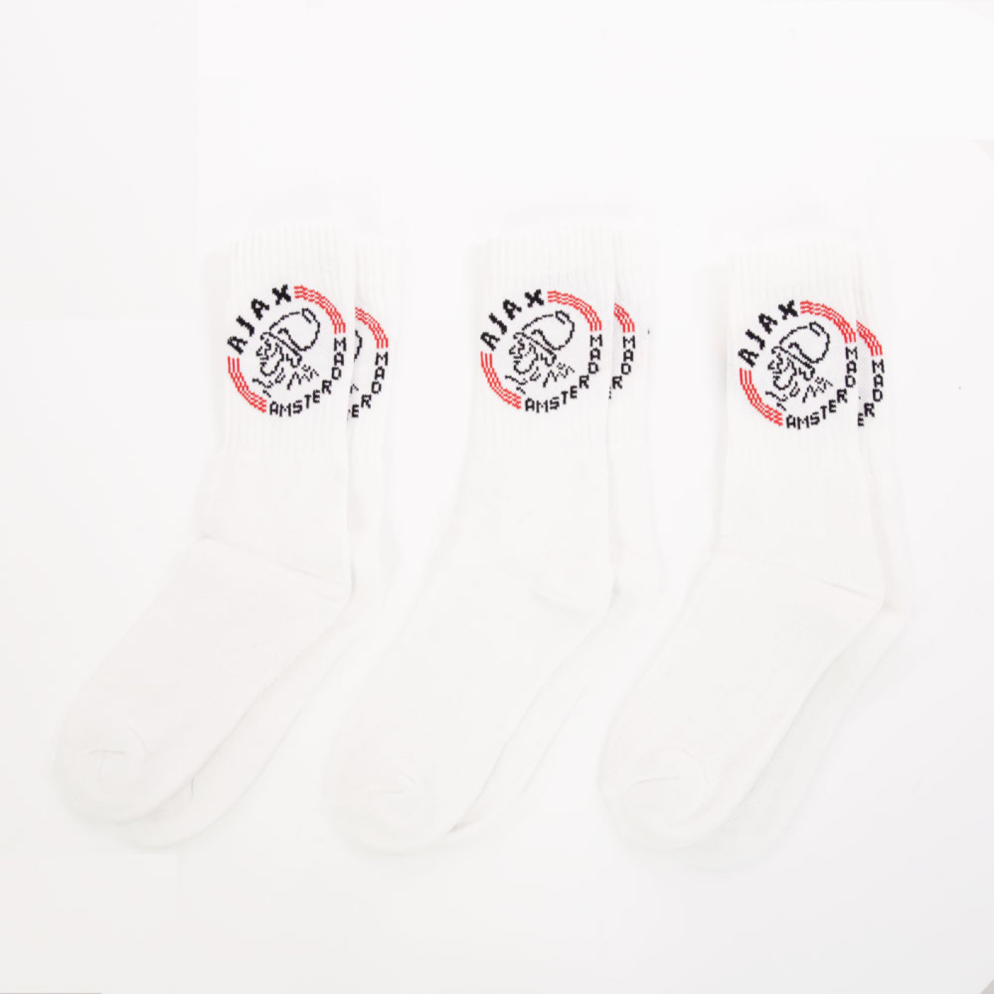 Ajax Sokken Wit 3-pack