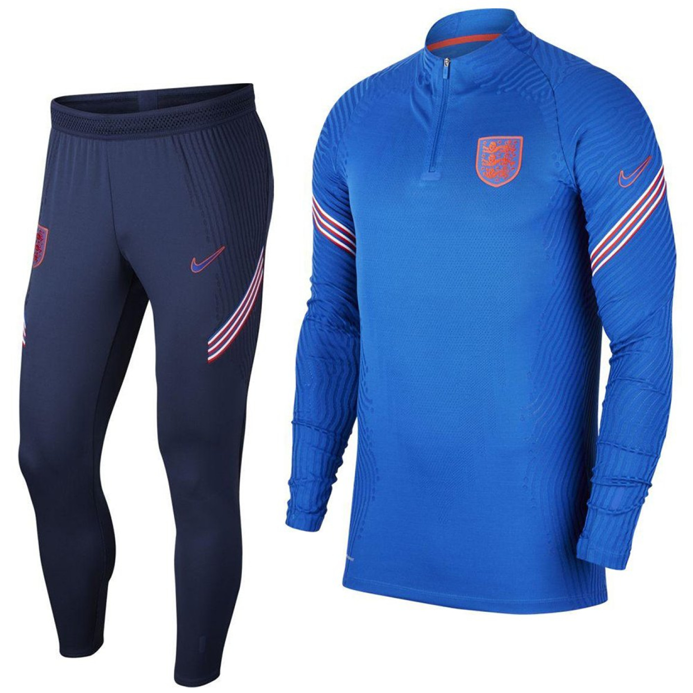 Nike Engeland VaporKnit Trainingspak 2020-2022 Donkerblauw