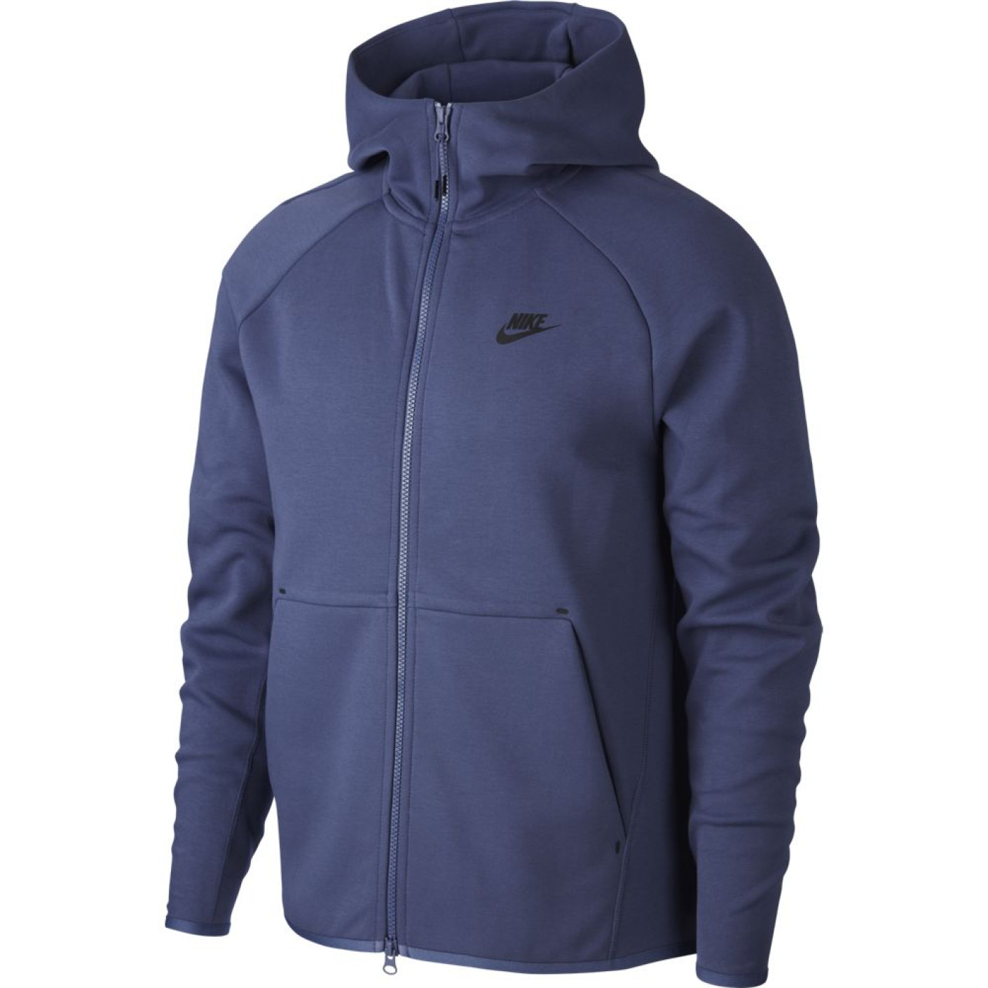 Nike Sportswear Tech Fleece Hoodie Paars Zwart