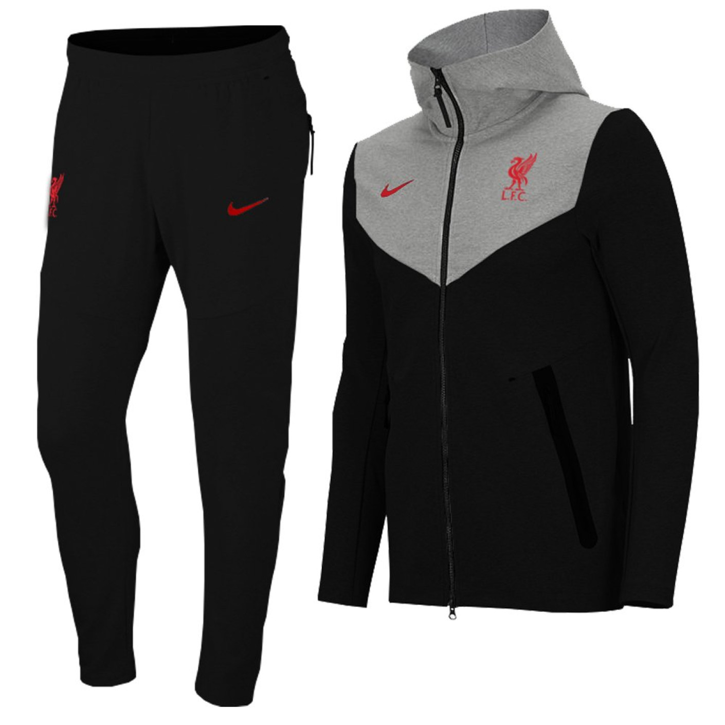 Nike Liverpool Tech Pack Fleece Trainingspak 2020-2021 CL