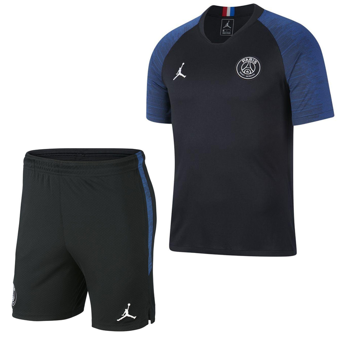 Nike Paris Saint Germain X Jordan Strike Trainingsset 2019-2020 Zwart Donkerblauw