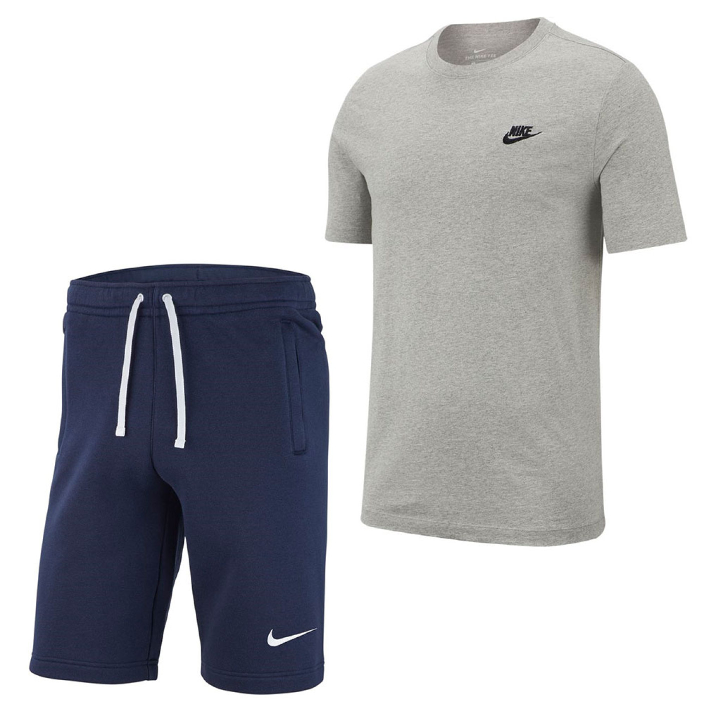 Nike Sportswear Zomerset Fleece Grijs Blauw