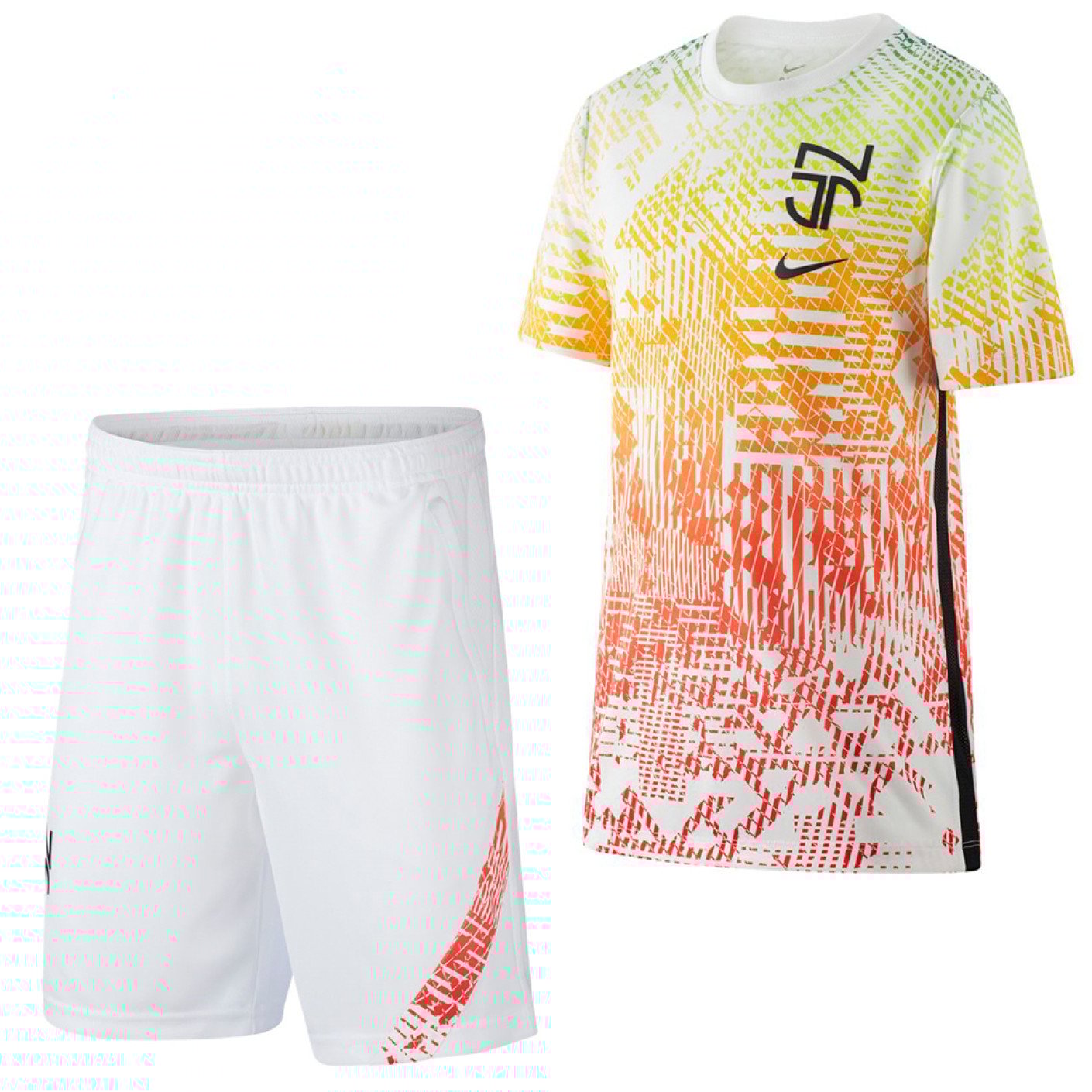 Nike Neymar jr Trainingsset Kids Wit Multicolor Voetbalshop.be
