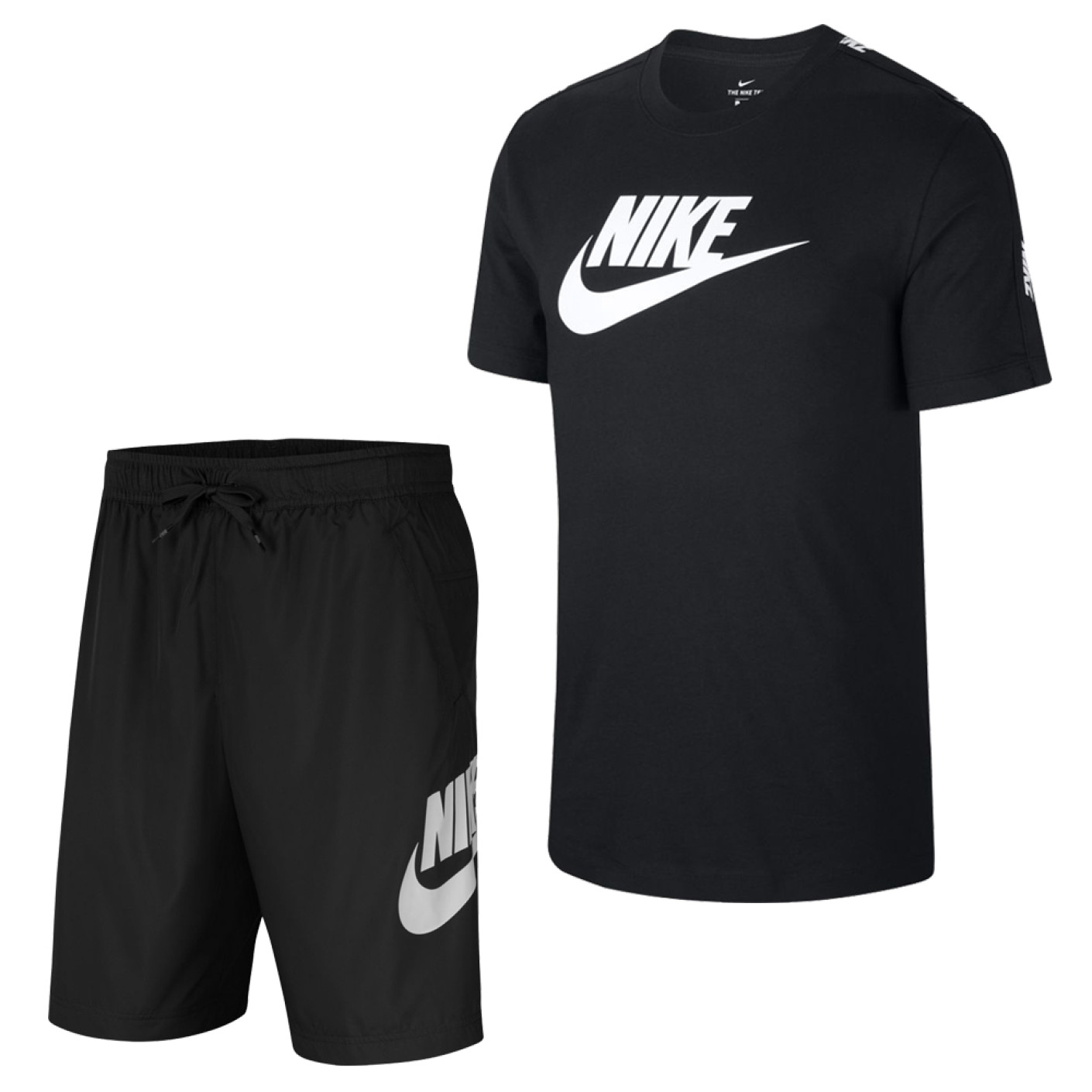 Nike Sweat Hybrid Trainingsset Zwart