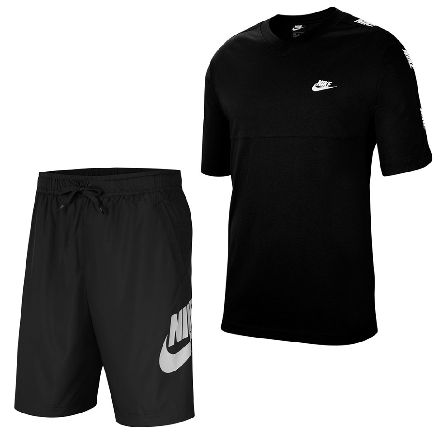 Nike Sweat Hybrid Trainingsset Hoodie Wit