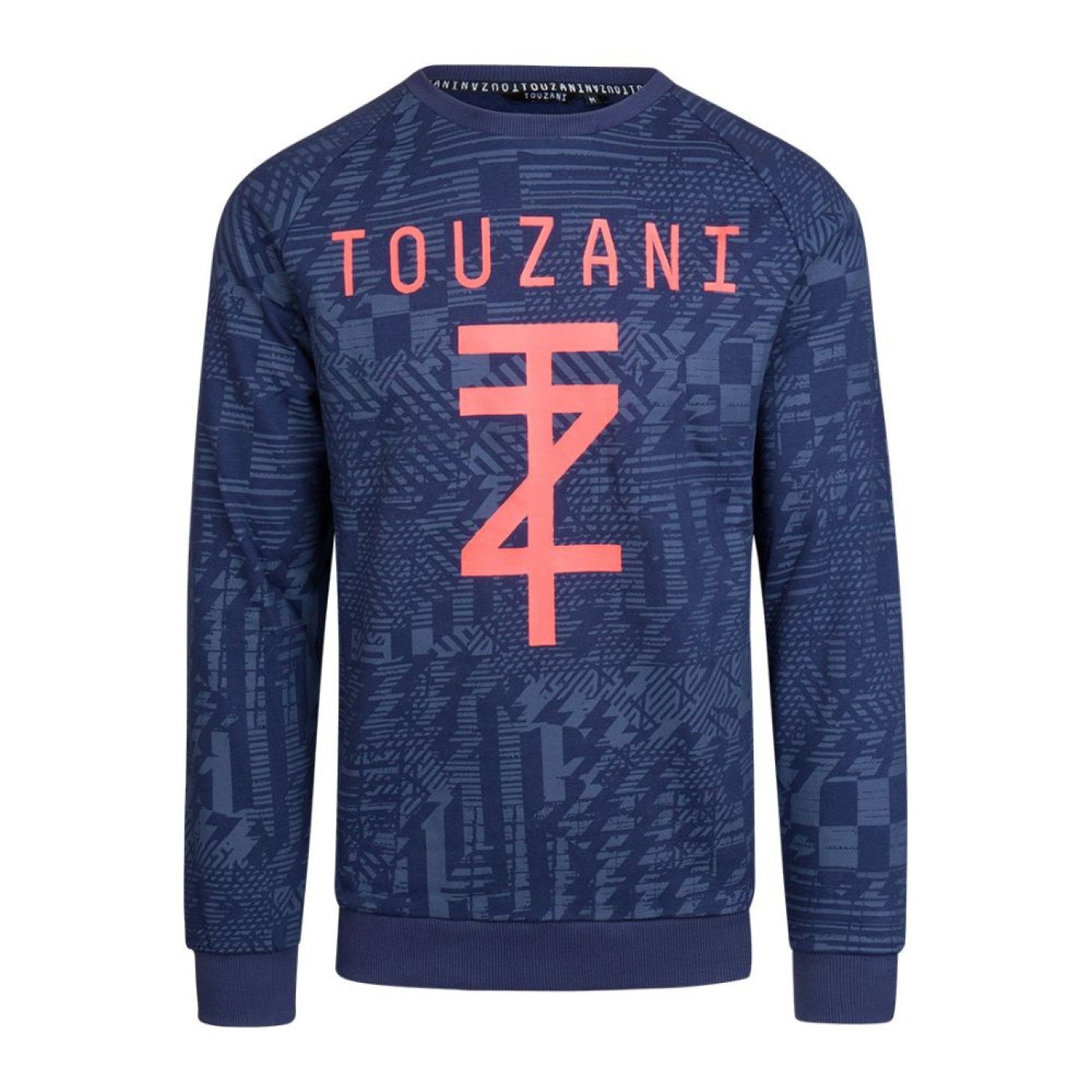 TOUZANI TZ Sweater Camo Kids Navy Voetbalshop.be